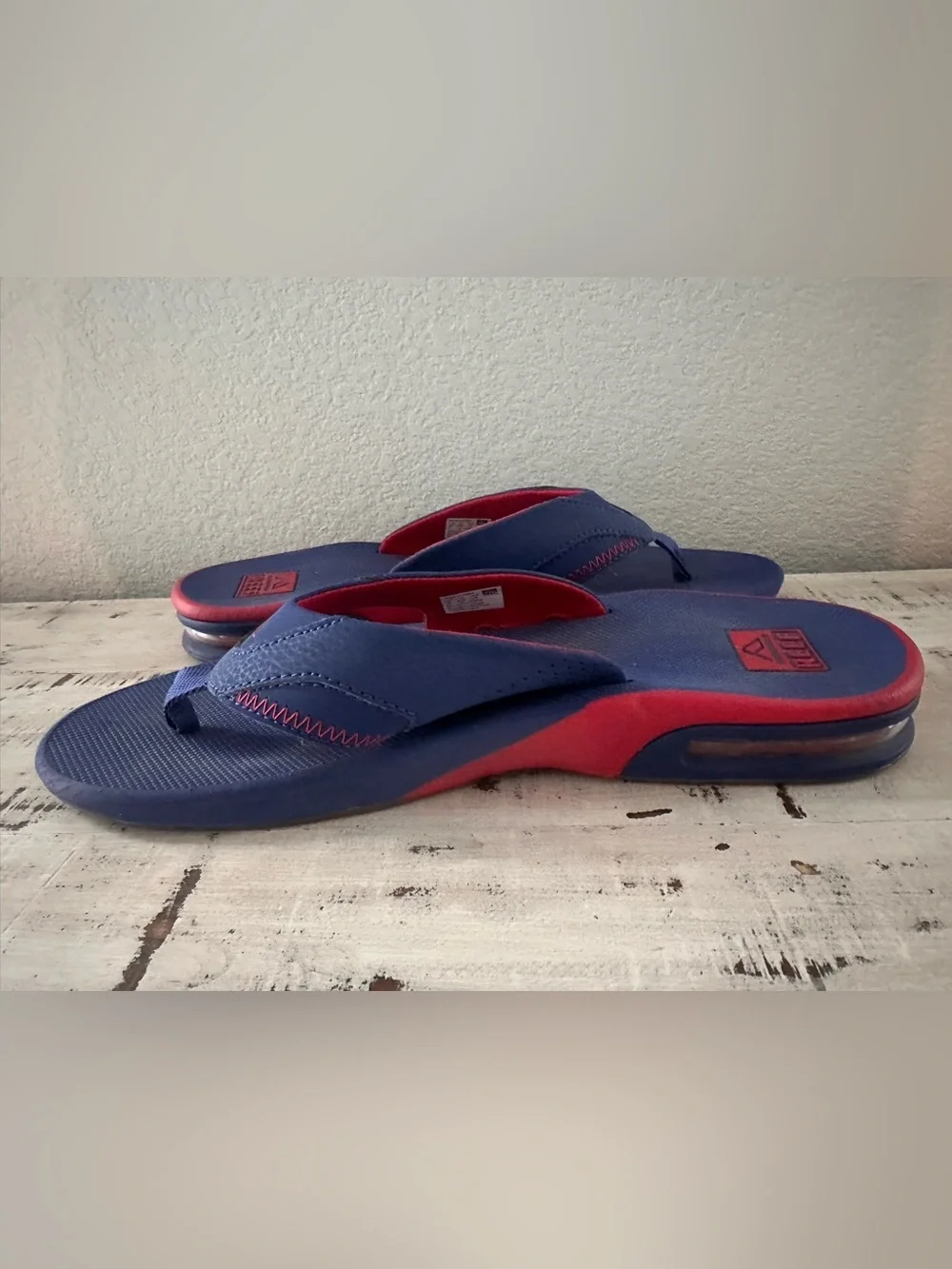 Reef Texas Rangers MLB Flip Flops Men’s 13 Bottle Opener Sandals